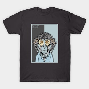 Black Shanked Douc Langur Monkey T-Shirt